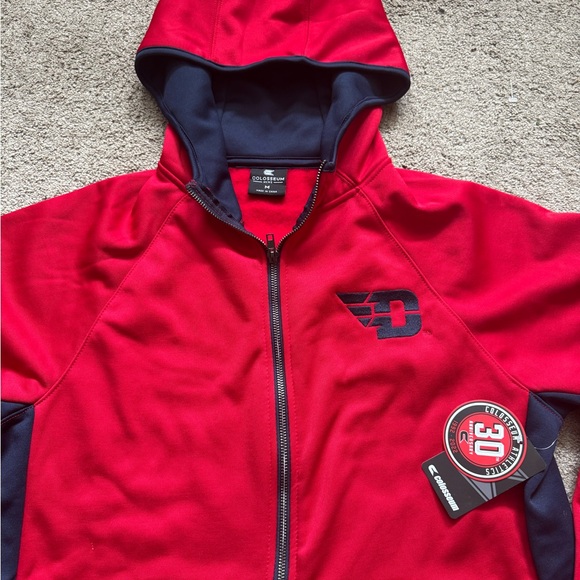 #6 (NWT) DAYTON FLYERS HOODIE FULL ZIP UP. - Picture 8 of 12